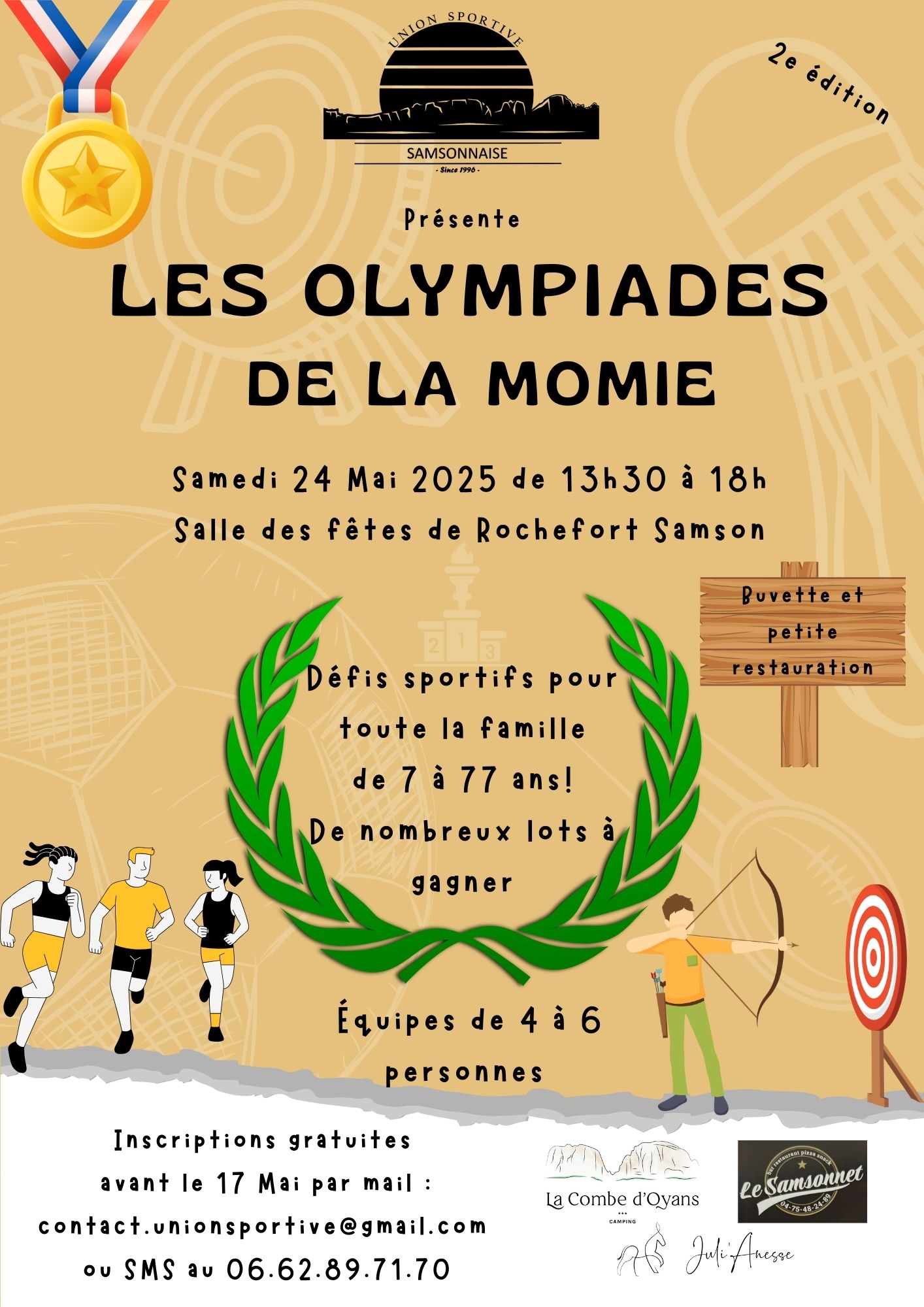 affiche olympiades 2e edition